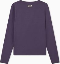 EA7 Train Logo Series W Tee Studs - Train Logo Series W Tee Studs Damen Longsleeve für Freizeit und Outdooraktivitäten
