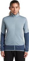 Icebreaker Wom Mer 300 Realfleece Desc Long Sleeve Zip Damen Midlayer für Outdoor Aktivitäten