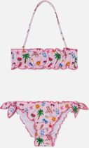 MC2 Saint Barth EMY Bandeau Frou Frou Bikini