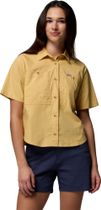 Columbia Brea Falls Woven Short Sleeve Damenhemd für Outdoor Aktivitäten
