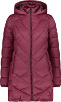 Woman Parka Snaps Hood