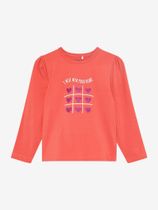 Minymo T-shirt LS Mädchen Longsleeve für Freizeit und Outdooraktivitäten