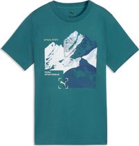 Puma Graphic Mountain Tee B Jungen T-Shirt für sämtliche Outdoor Aktivitäten