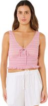 RipCurl Paradise Check TOP Damen Tanktop für Outdoor & Freizeitaktivitäten