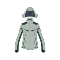 Woman Jacket Zip Hood