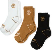 Timberland Kids 3 Pack Bowden Crew With Tree Logo