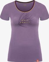 Ein schöner Fleck Erde Kurzarm-shirt Merino Wald Knallt Flieder Hell