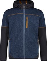 CMP MAN Fleece Jacket FIX Hood Herren Midlayer für Outdoor Aktivitäten