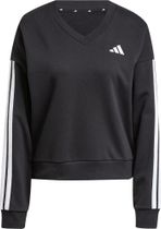 adidas Essentials 3 Stripes French Terry V-neck Sweatshirt