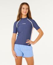 RipCurl Surf Revival SS Rash Vest-girl Mädchen Bademode