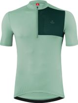 Löffler Men Bike Jersey Half Zip Skys Block Mid Herren Radtrikot
