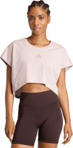 adidas Primelift Workout Cropped Boxy 3-Stripes Tank Women Damen Laufshirt