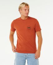 RipCurl Staple Tee Herren T-Shirt für sämtliche Outdoor Aktivitäten