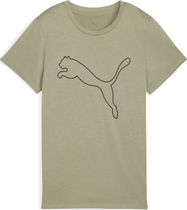 W TAD Essential Heather Logo Tee