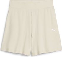 Essentials Elevated High-rise Rib Shorts 5"
