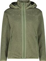 CMP Woman Fleece Fleece Jacket FIX Hood Damen Midlayer für Outdoor Aktivitäten
