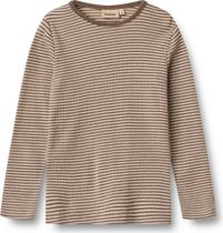 Wheat Wool T-shirt Long Sleeve Alfie Kinder Longsleeve für Freizeit und Outdooraktivitäten
