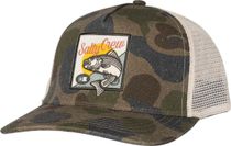 Salty Crew Striper Trucker