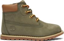 Kids Mid Lace UP With Zip Boot