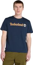 Timberland Mens Linear Logo Short Sleeve Tee Herren T-Shirt für sämtliche Outdoor Aktivitäten