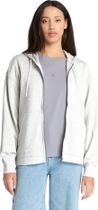 Womens Full-zip Loop Back Hoodie