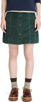 Womens Washed Corduroy Skirt