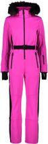 Woman Ski Suit Zip Hood