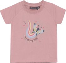 Color Kids Baby Tshirt W. Chestprint Short Sleeve 742533 Kinder T-Shirt für sämtliche Outdoor Aktivitäten