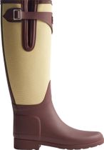 Hunter Womens Refined Tall Canvas Boot
