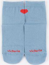Victoria Calcetín Barefoot Algodón Corazón Women