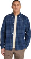 Mens Stretch Poplin Check Shirt