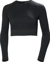 W Allure Seamless Crop LS TOP