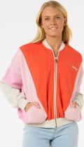 Colour Block Zip Thru