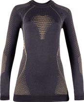 Woman Fusyon Cashmere Shiny 2 0 Underwear Shirt Long Sleeve ROUND Neck