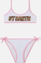 MC2 Saint Barth Jaiden String Printed Bralette Bikini String