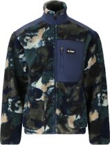 Slope Kendor M AOP Teddy Fleece Jacket Herren Midlayer für Outdoor Aktivitäten