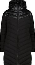 Woman Coat Snaps Hood