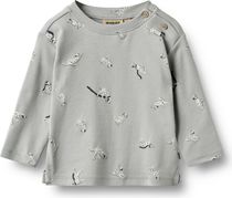 Wheat T-shirt Long Sleeve Ebbe Jungen Longsleeve für Freizeit und Outdooraktivitäten