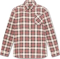 Timberland Womens Midweight Flannel Pocket Long Sleeves Shirt Women's shirt for any outdoor activities