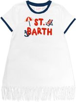 MC2 Saint Barth Abbey String Girl Dress With Fringe AND String