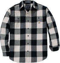 Carhartt Loose Fit Heavyweight Flannel Long-sleeve Plaid Shirt Hemd für Outdoor Aktivitäten