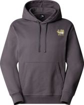 Mens Connect Relaxed Hooded Sweatshirt-grap