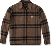 Carhartt Rugged Flex Loose Fit Midweight Flannel Long-sleeve Plaid Shirt Hemd für Outdoor Aktivitäten
