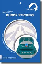 Reflective Buddy Stickers