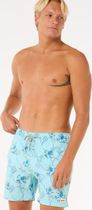 Surf Revival Floral Volley