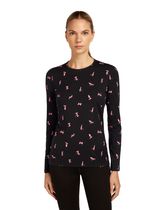 W Mer 200 Oasis Long Sleeve Crewe Ski Day