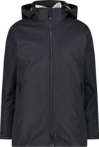 Woman Long Jacket Zip Hood Detachable INN.JACKET