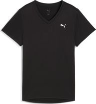 Puma W TAD Essential Vneck Tee Damen Laufshirt
