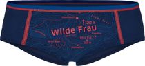 Hipster Wilde Frau Tiefblau