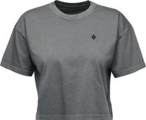 W Diamond Crop SS Tee